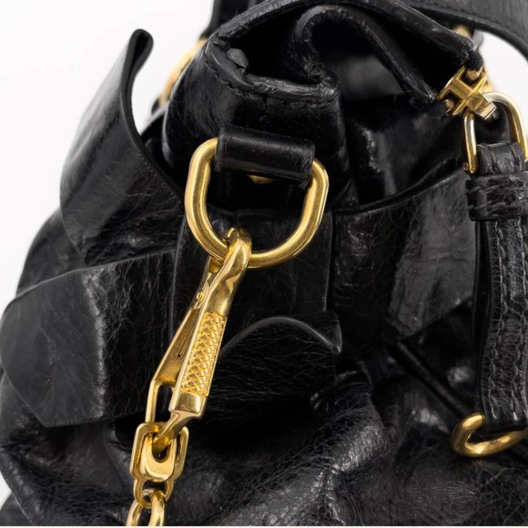 Miu Miu Black Vitello Bag - Picture 5 of 8